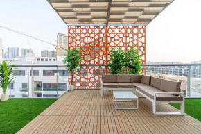 Upgraded Designer-crafted Studio in JVC with Massive Terrace